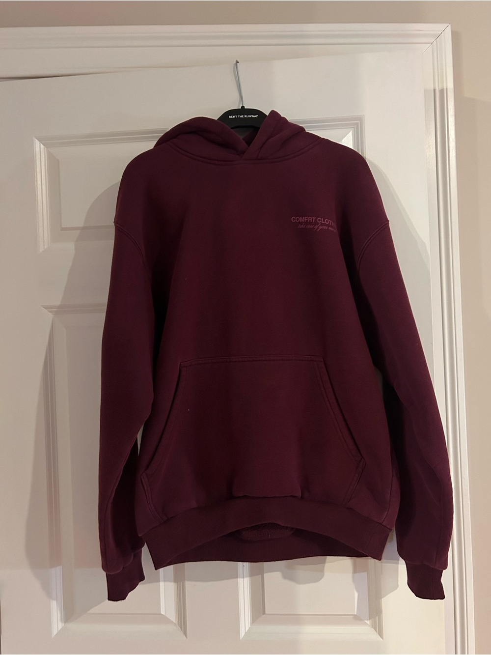 Comfrt Maroon Hoodie “You Matter” Sweatshirt